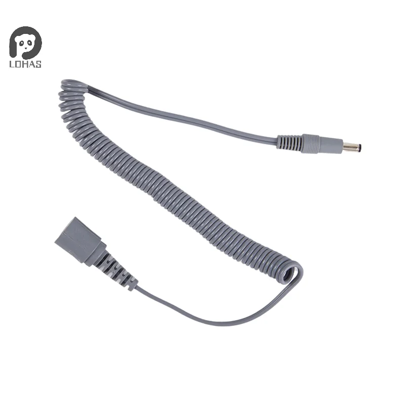 1PC Strong Machine Accessories Nail Drill Handpiece Cord Power Cable For Electric Manicure Drill Gray Handle Rope