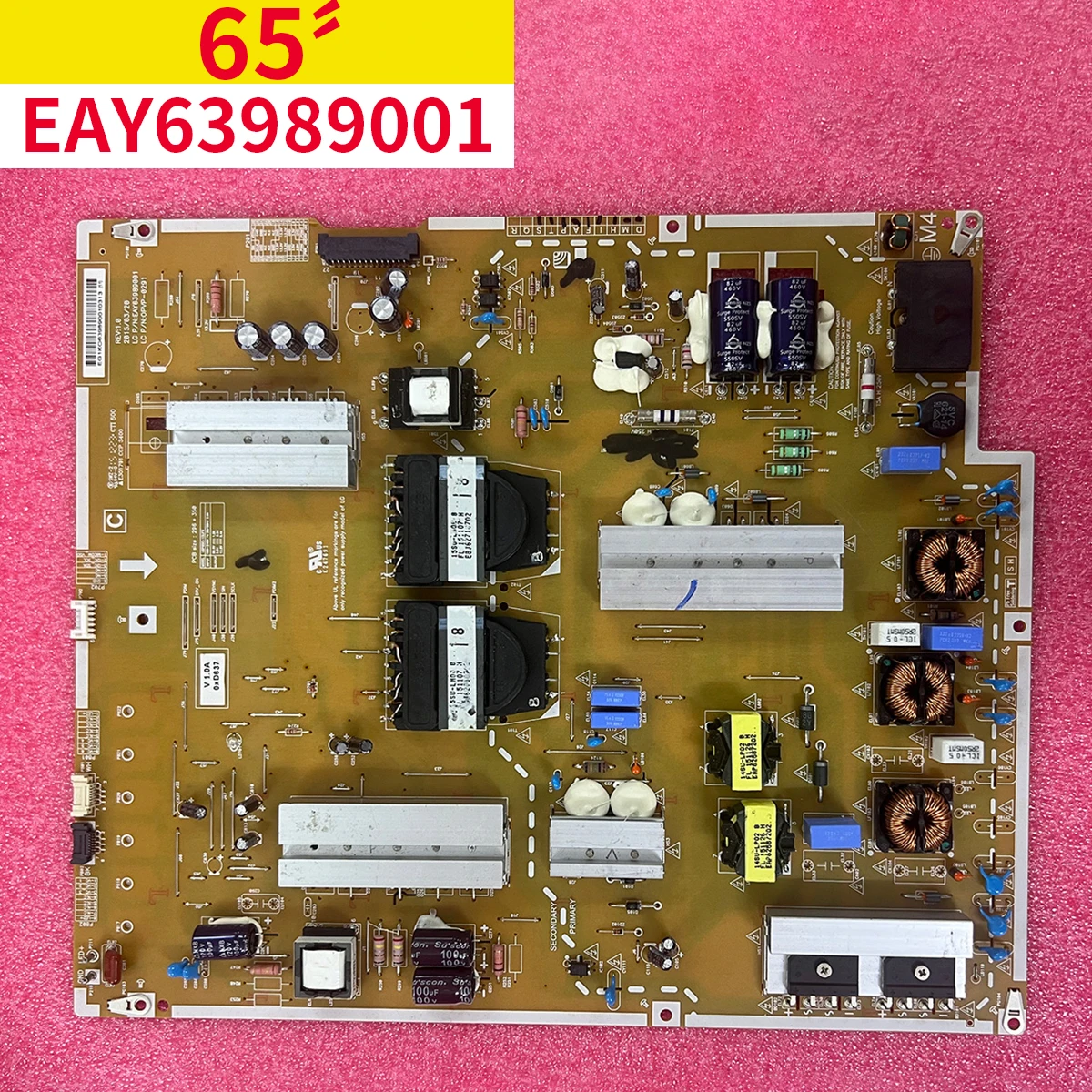 

100% test for LGP65C-15UF6 EAY63989001 65UF9500 power board