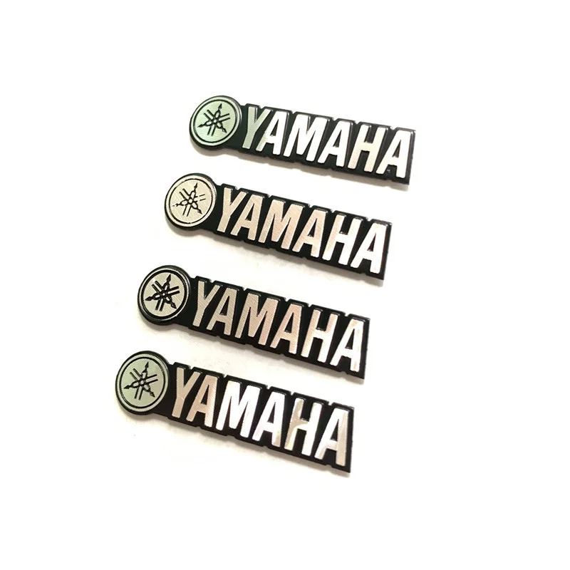 Aluminum Motorbike Styling Audio Stickers Accessories For Yamaha R1 R3 R25 Mt-09 Mt07 R25 Fazer Fz6 Xj6 R15 TMAX YS125 XTZ125 IB