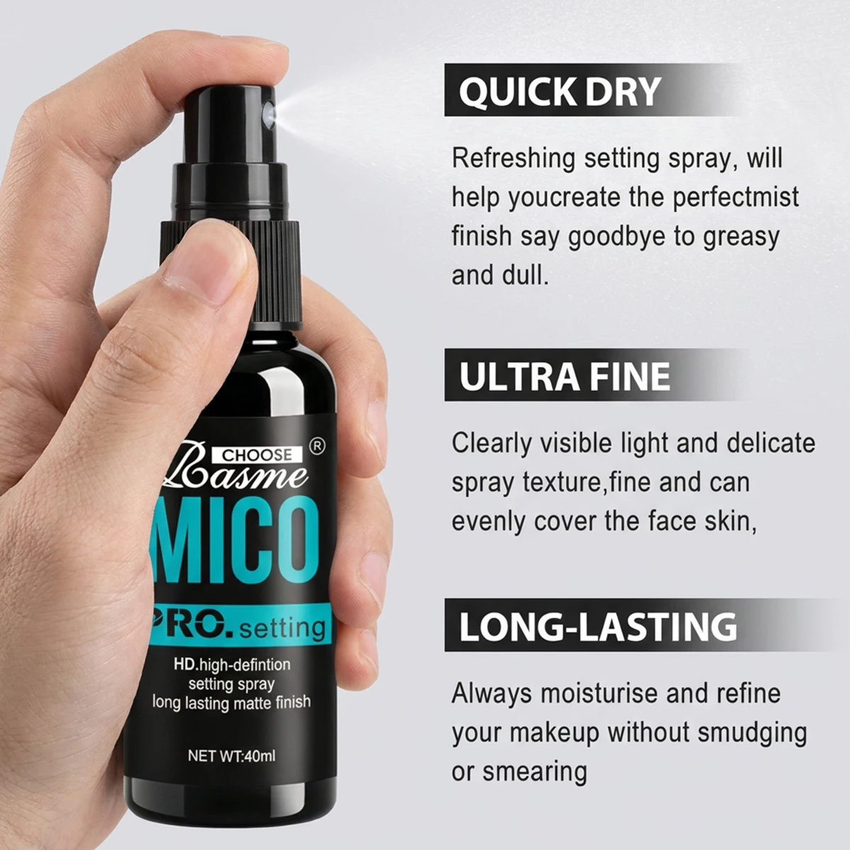 Choose Rasme MICO Make Up Spra - Setting Spray 评论和价格
