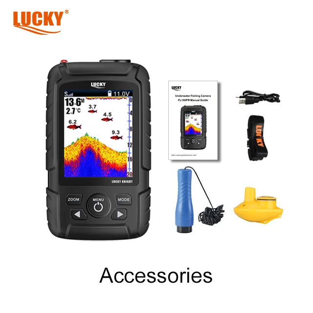Lucky FF718LIC-WICE Fishfinders เครื่องหาปลาทะเลน้ําลึก ตกปลาน้ําแข็ง