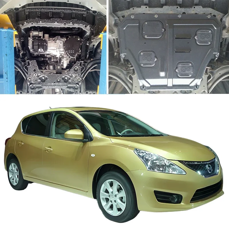 

Car Accessories Black Under Engine Guard Mudguard Board Splash Shield Mud Fender Plate Panel For Nissan Trazo 2011-2021