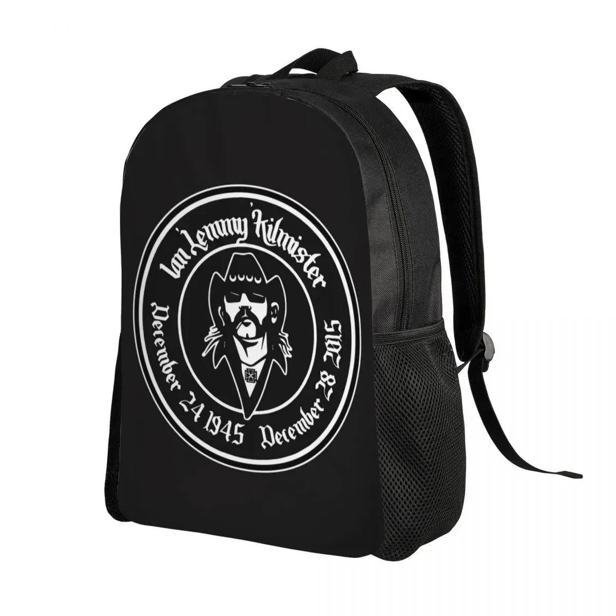 대학 학교 가방을위한 맞춤형 록 스타 Lemmyes 배낭 여성 남성 패션 Bookbag