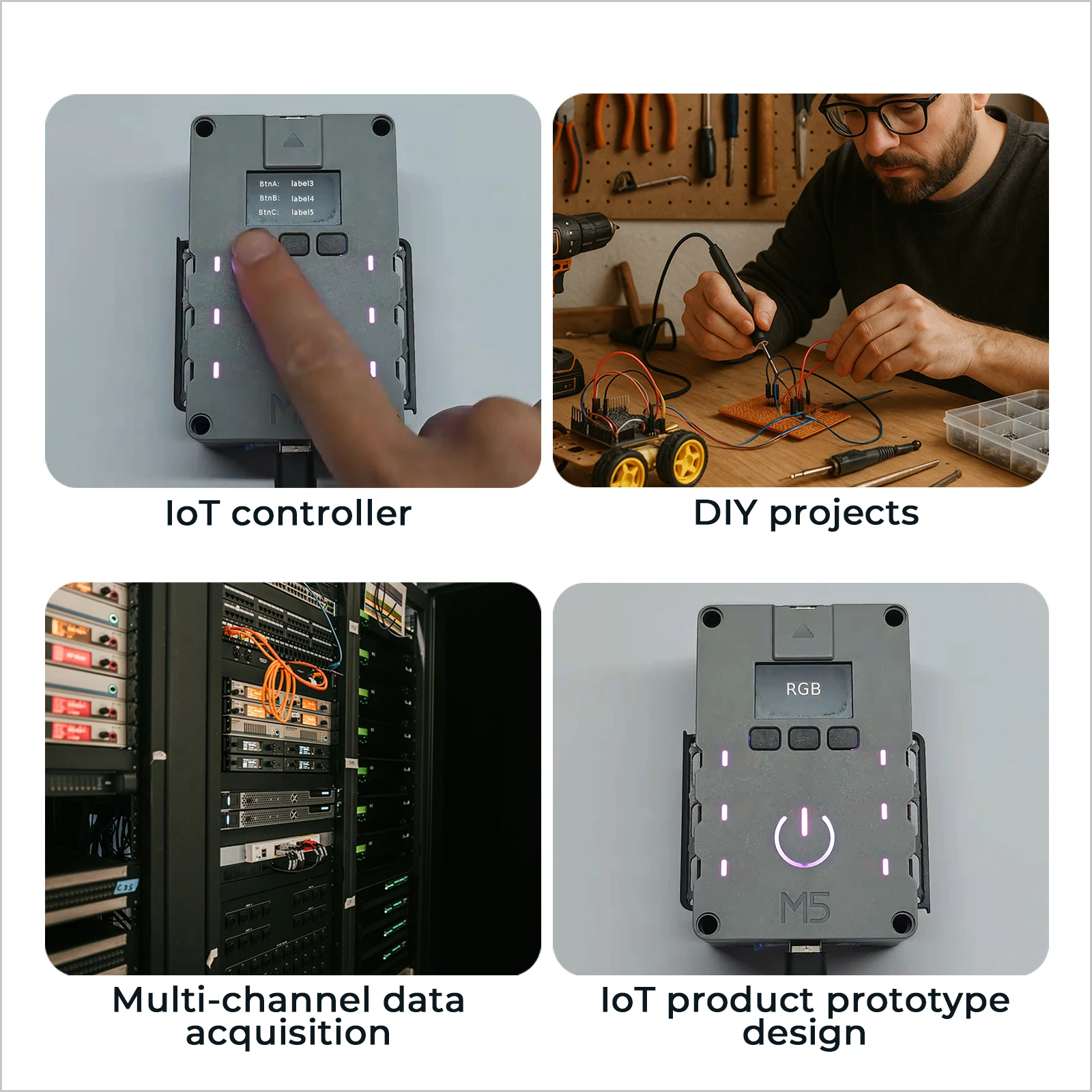 M5Stack Official M5Stack Station ESP32 IoT Development Kit (Battery Version)