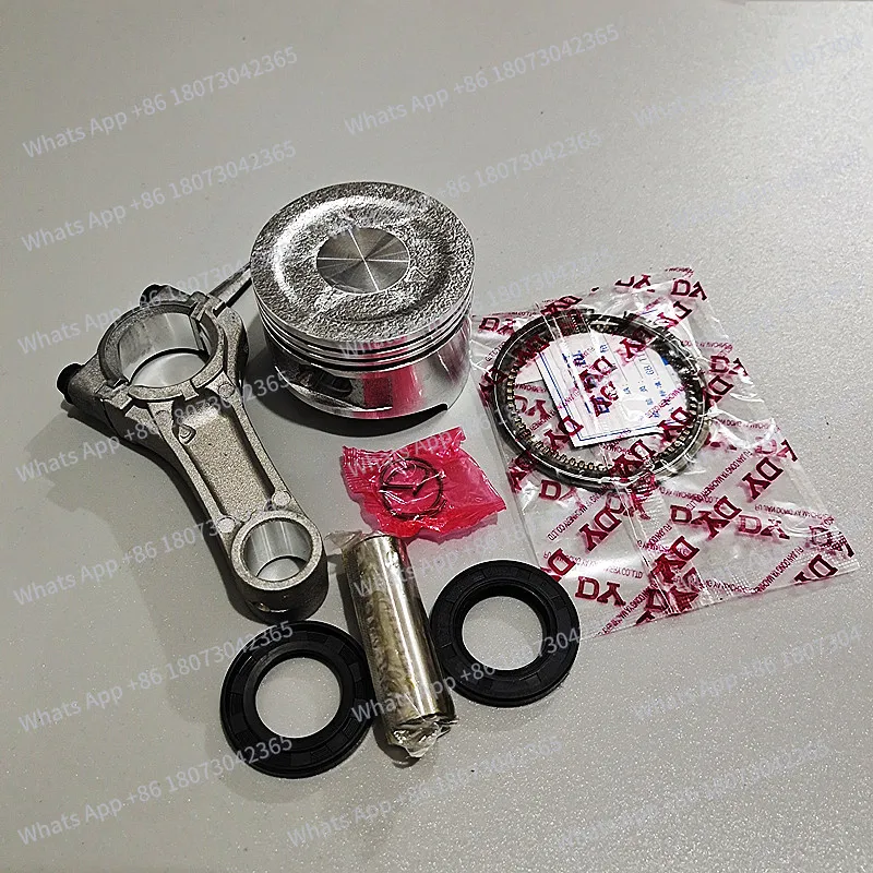 

68 мм поршневые кольца сальник шатун запасной комплект GX160 GX200 168F 2 кВт 2,5 кВт запасные части для газового двигателя