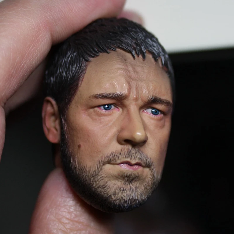 1/6 مقياس توم هيدلستون كريس هيمسوورث راسل إيرا كرو المصارع رئيس نحت نحت نموذج صالح 12 "دمى الجسم عمل الشكل #2