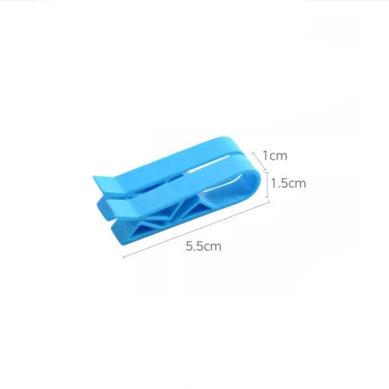 20-50pcs Waste Basket Can Fixation Clip Rubbish Bag Clips Practical Garbage Bag Anti-Slip Holder Clamp Snack Bag Sealing Tools