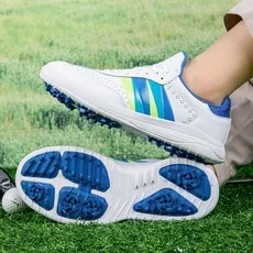 

2025 Comfortable Golf Shoes Men Outdoor Non-Slip Golfler Footwear Luxury Sport Walking Shoes Quick Lacing Training Golf Sneake