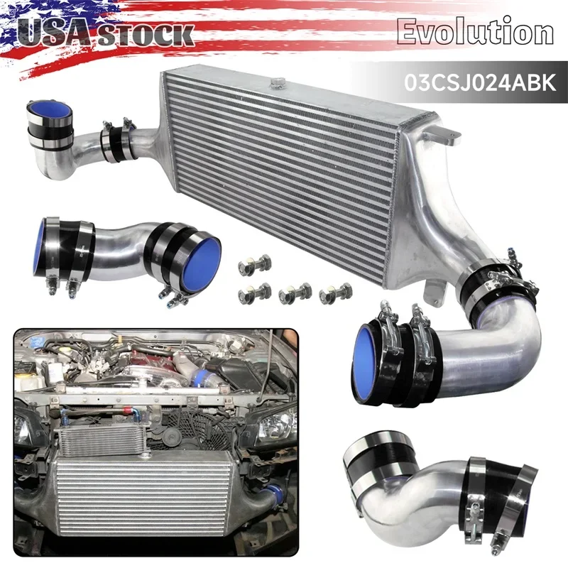 Front Mount Intercooler Kit Fit For Nissan Skyline GT-R R33 R34 GTR RB26DETT 1994-2008