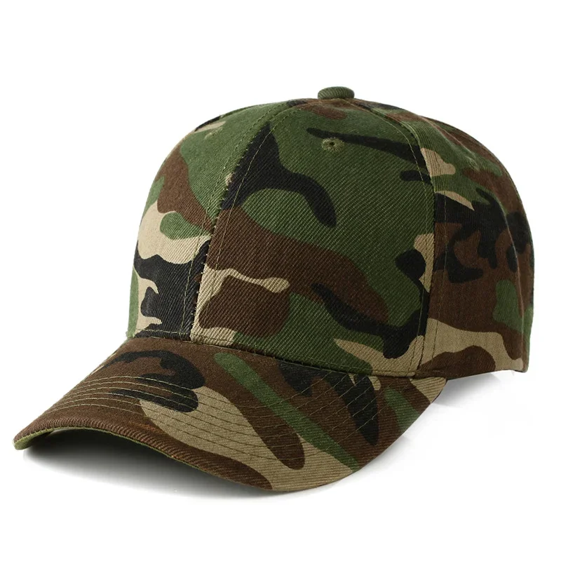 Men Camouflage Printing Fishing Caps Outdoor Hunter Camo Casquette Hat Climbing Hunting Hiking Desert Hats Sports Caps