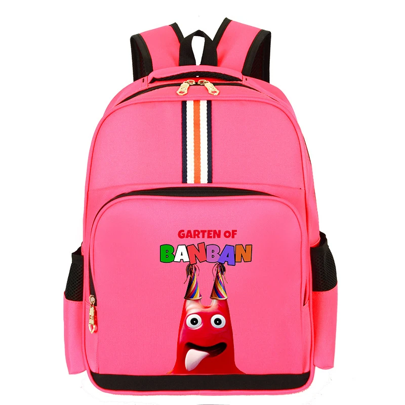 

Waterproof Bagpack for Primary Student Garten Of BanBan Game Cartoon Print Boys Girls Back Pack Multi-function School Bags Gifts