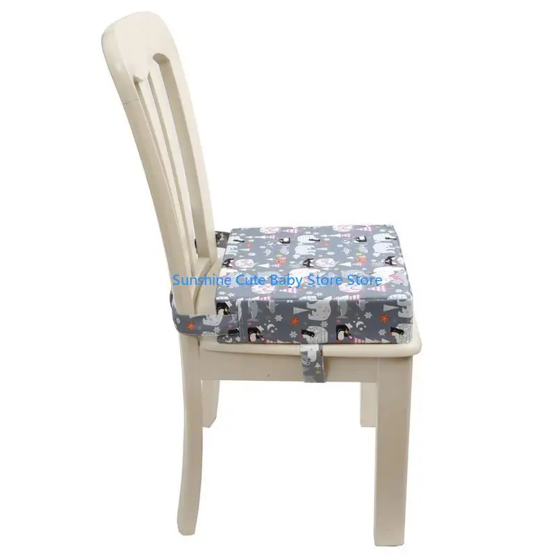 C5AF Tragbare Hochstuhl Pad Reise Esszimmer Einstellbar Abnehmbare Waschbar Verdicken Schwamm für Sitzkissen für Kinder