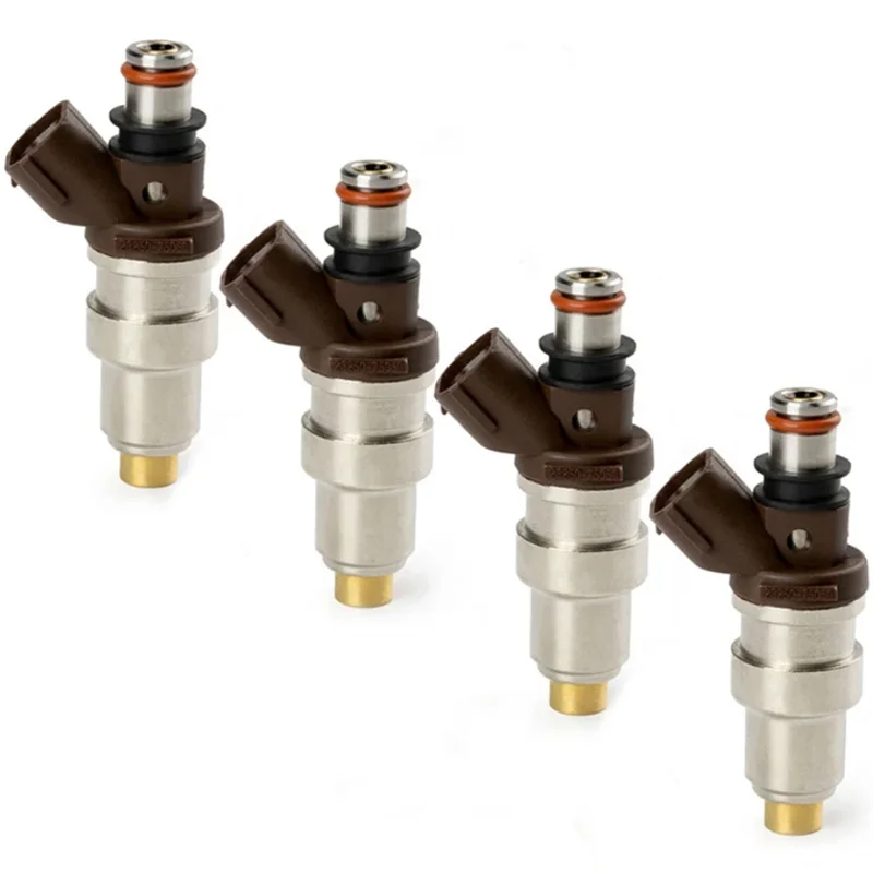 

4pc One Group Auto Fuel Injectors 23209-75050 23250-75050 23250-79095 23209-79095 for Toyota 4Runner Tacoma T100 2.7L 1995-2000'