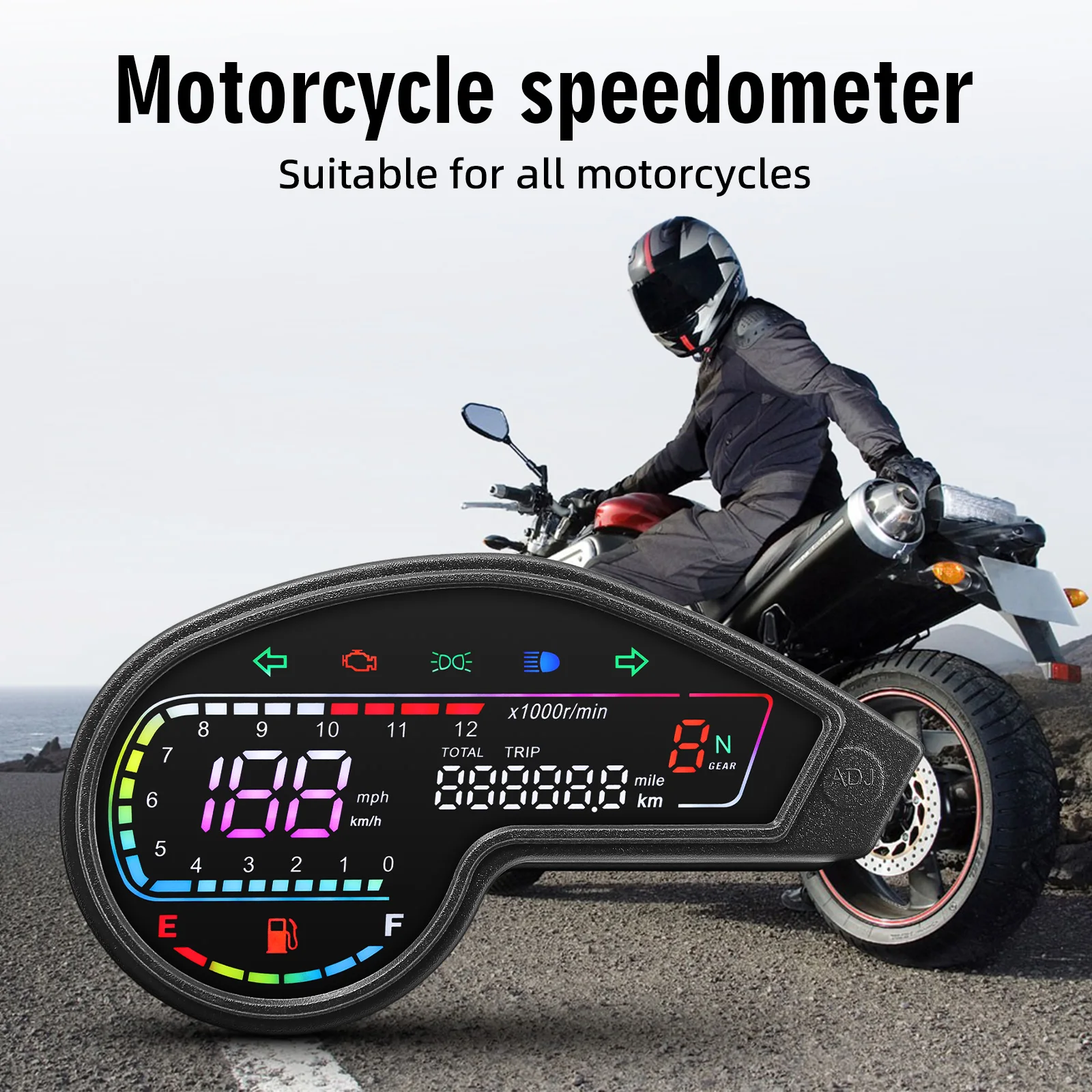 オートバイスピードメータータコメーターホンダ-nxr150-nxr125-ブラザーズ-2003-2014-dm200-xr190-crossmax200-crv-ブラジルコロンビアアセンブリ