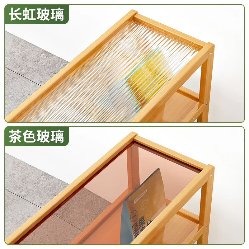 Multifunctional movable Changhong glass coffee table