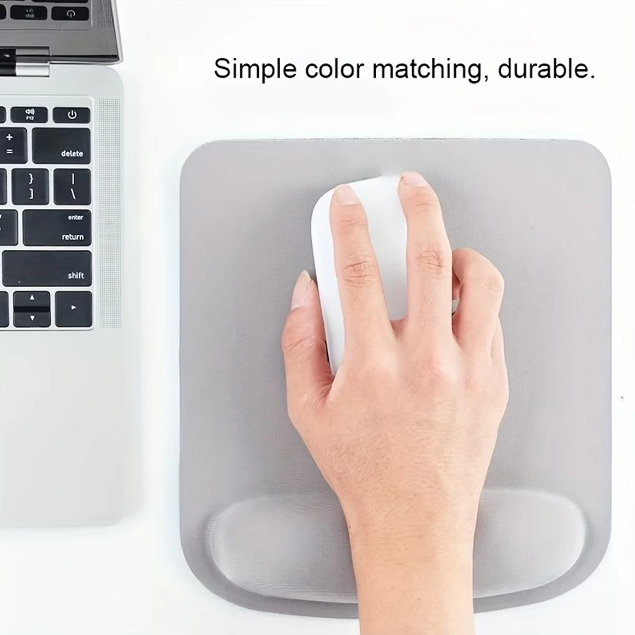 Square Eva Sponge Wrist Pad Ergonomic Wrist Mouse Pad to Relieve Wrist Fatigue for Male and Female Students