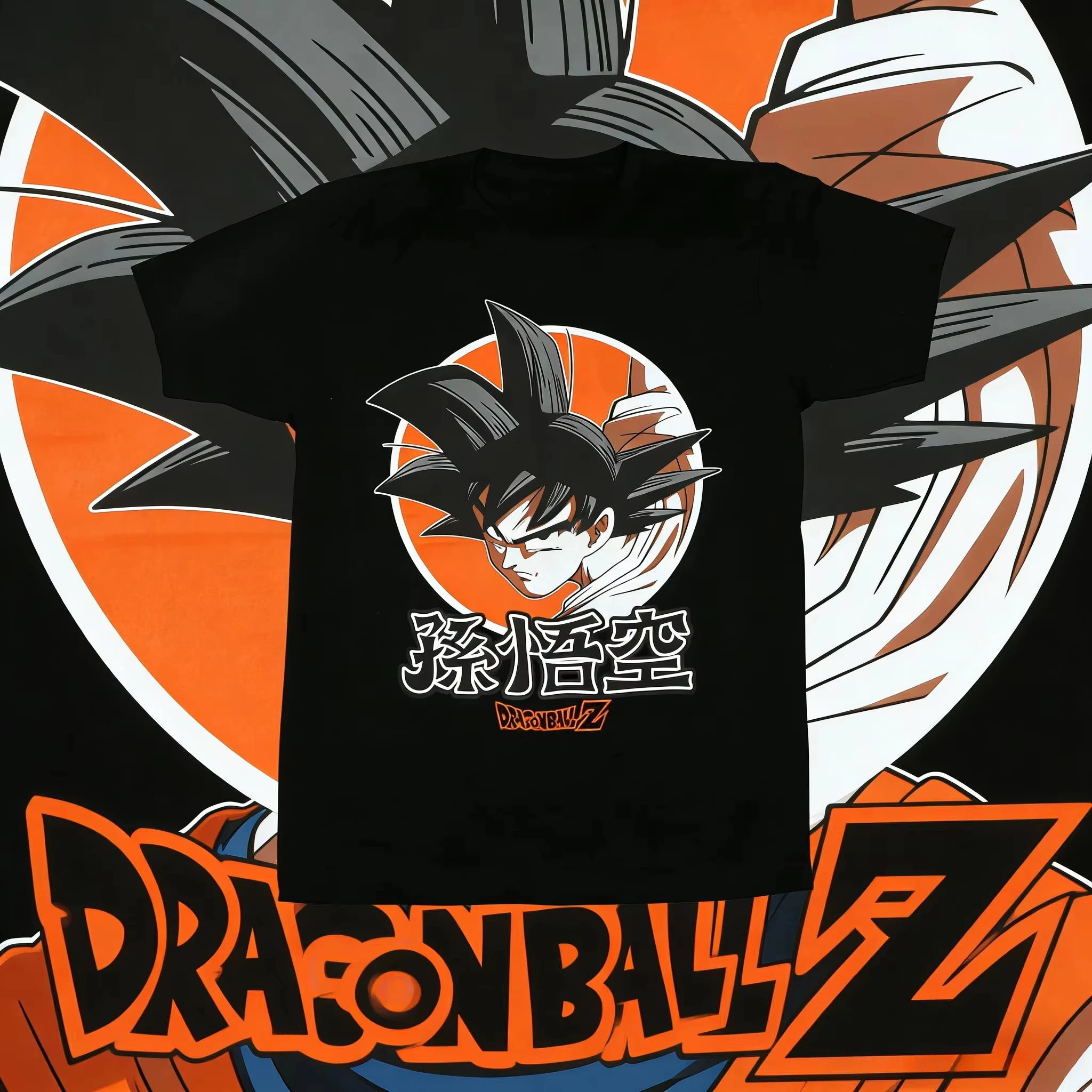 

2026New Summer Dragon Ball 40th Anniversary Goku Cotton Anime Printed T-shirt Extra Size Leisure Streetwear Unisex Y2k
