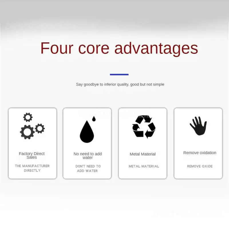 1~10PCS Metal Material Steel Wool No Need To Add Water Boxed Durable Filter Does Not Rust Cleaner Flexible Multifunction Iron