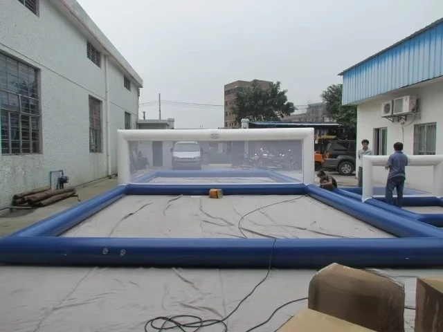 Summer Beach Fun Inflatable Water Volleyball Court/Inflatable Beach Volleyball Court For Sale