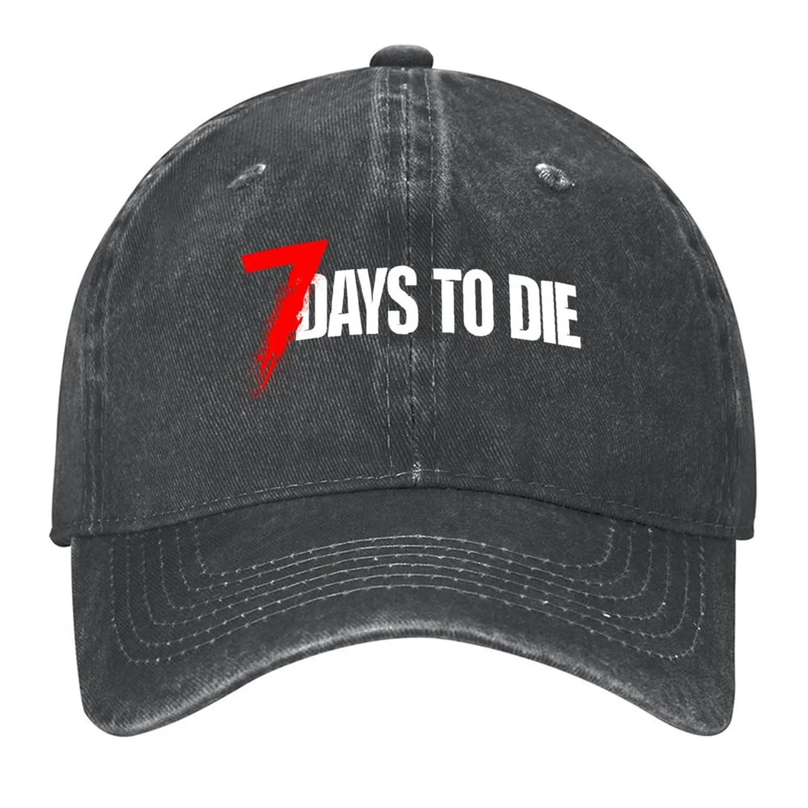 

7 days to die gamer merch Baseball Cap Streetwear Hat men Thermal Visor Ball Cap Women's Beach Outlet Men's