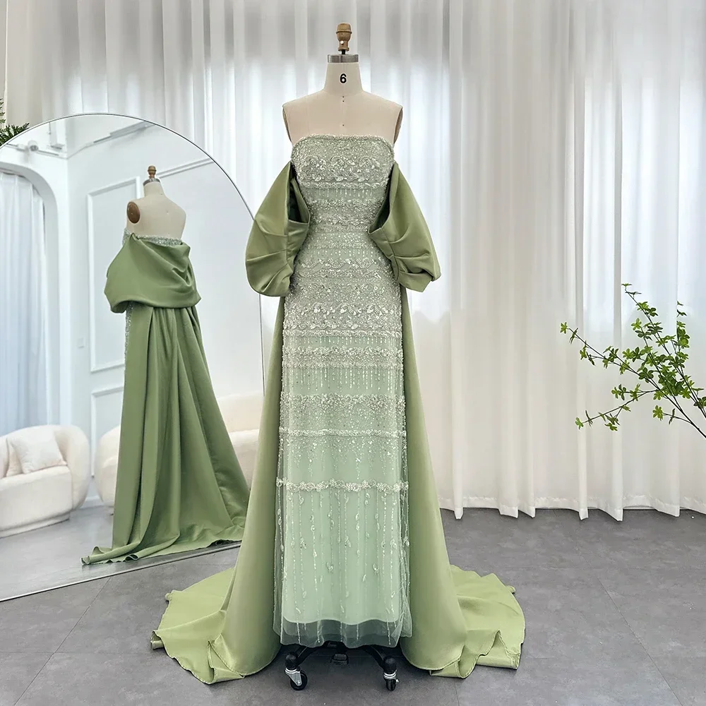 Customized Luxurious And Noble Dress, Sequins On The Skirt, Floor Length Evening Gown, High-end Dress, Creating A Noble