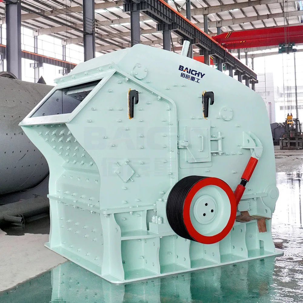 عالية الجودة المؤثرات آلة كسارة الصخور معدات التكسير الثانوية كسارة الحجر عمود أفقي تأثير كسارات للبيع