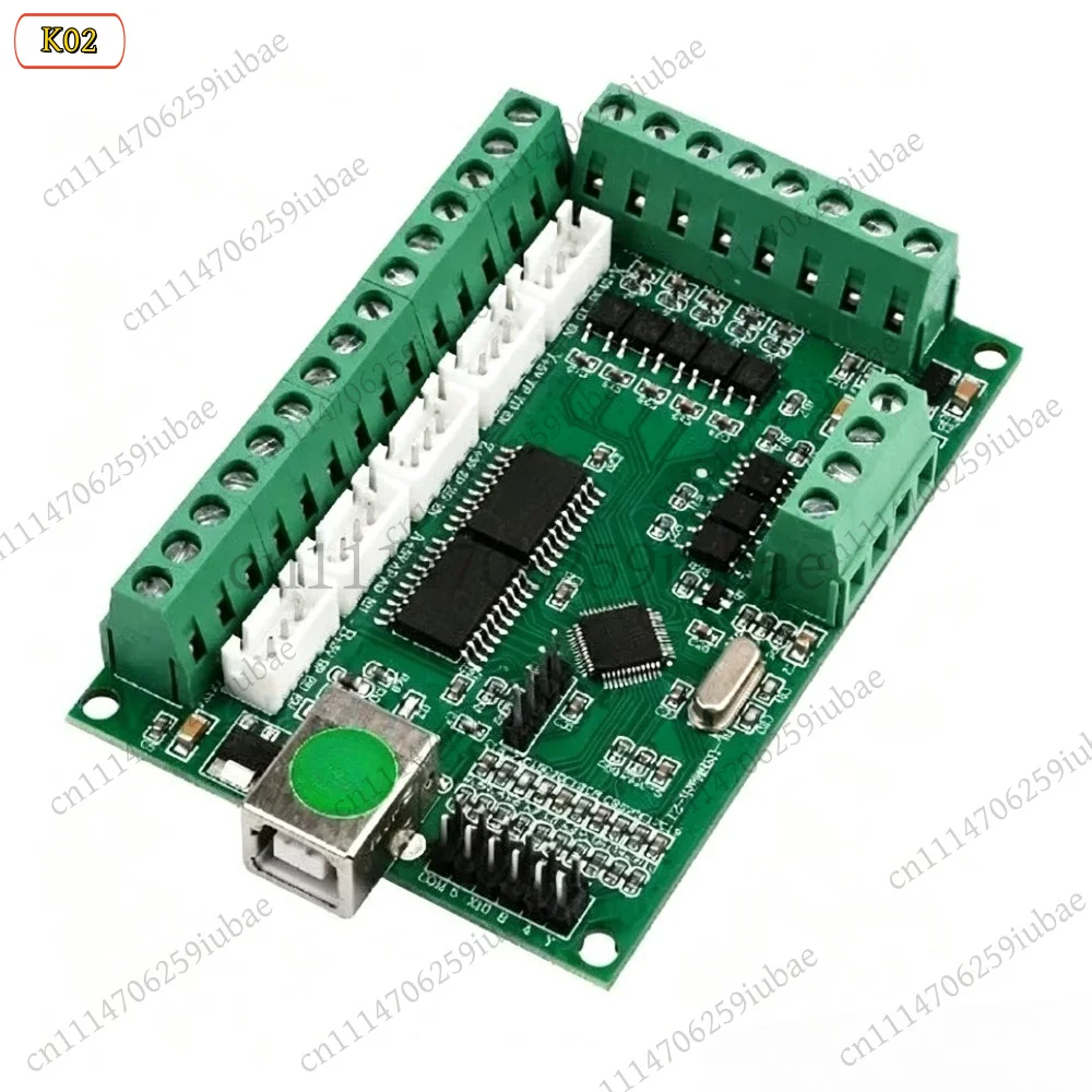 LD_TH Mach3 V2.1 5-Axis CNC Motion Control Card Stepper Motor Drive Interface Board for Engraving Machine, Replacement Parts