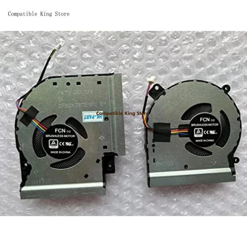 B Fan for Asus ROG GL504G GL504GS GL504GM GL504GM-IH73 CPU + GPU Cooling Fan Set