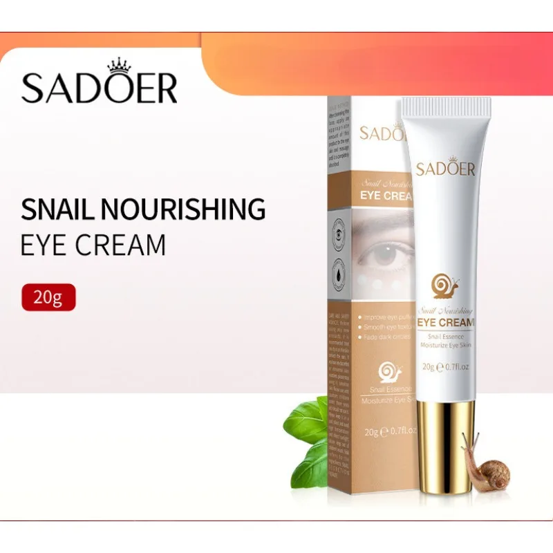 Best Price SADOER Snail Eye Cream Eye Care To Reduce Dark Circles