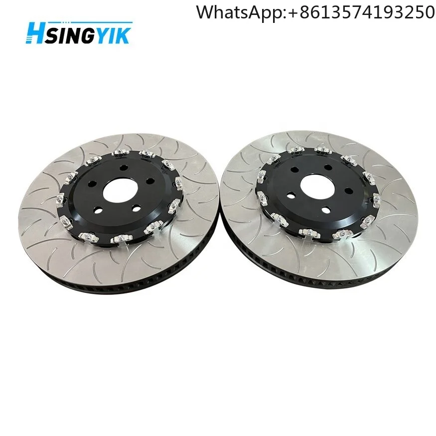 For Hsingyik Front 2-Pieces Rotor Brake Disc for Dodge Challenger Charger 68184587AE 390X34MM