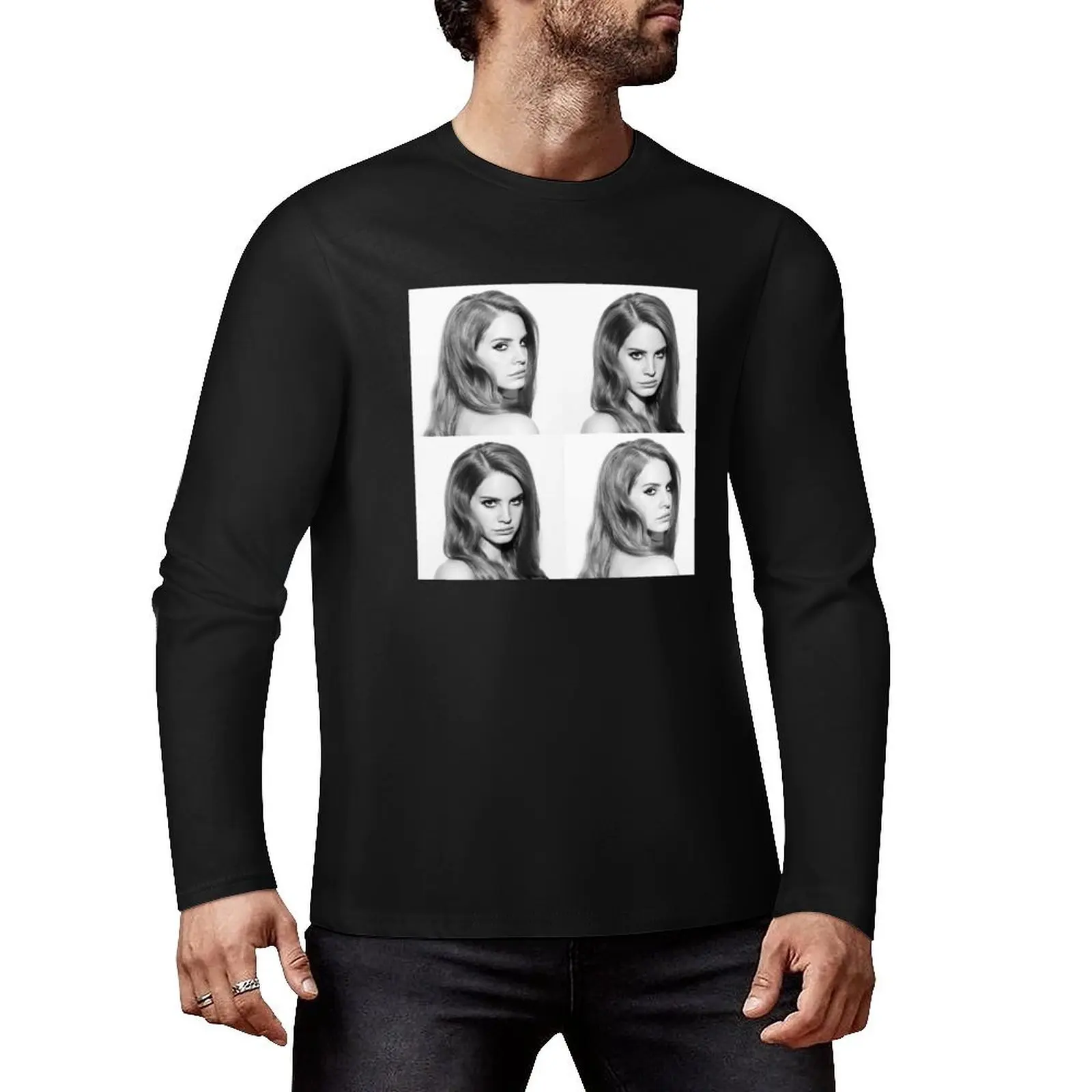 Lana Del Rey Long T-Shirt Anime t-shirt T-shirt for a boy animal print shirt for boys t shirts for men graphic