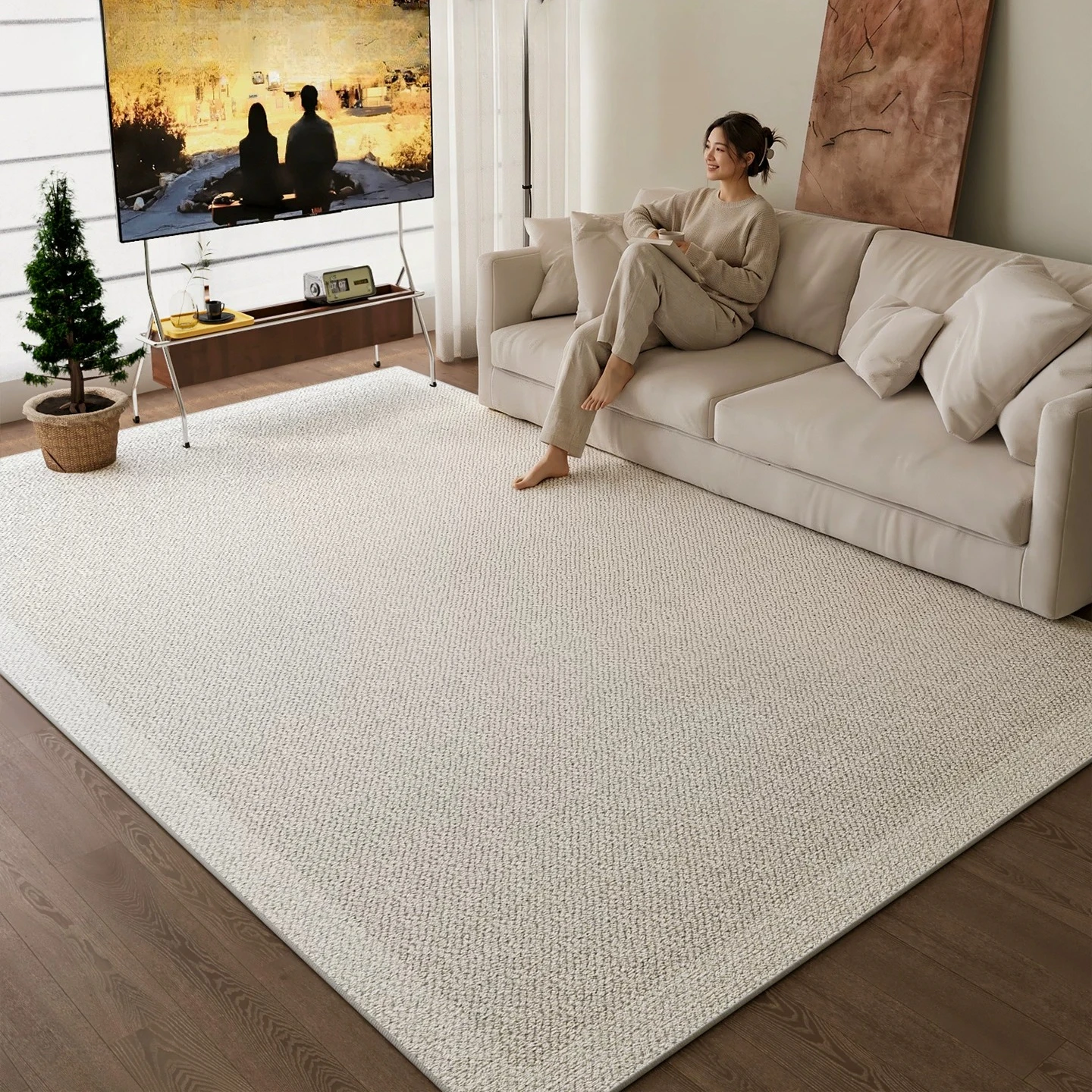 Mat carpet living room four seasons universal coffee table blanket bedroom bedside blanket