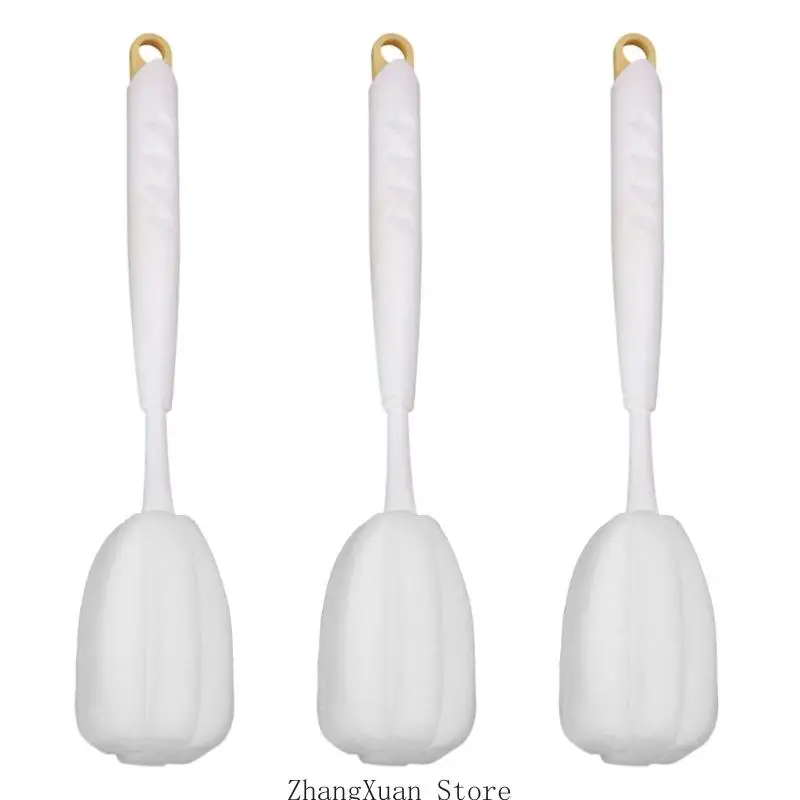 Soft Sponge Cleaning Brush Cleaner Set For Milk Bottles Cups And Straws Cleaning 3XUF