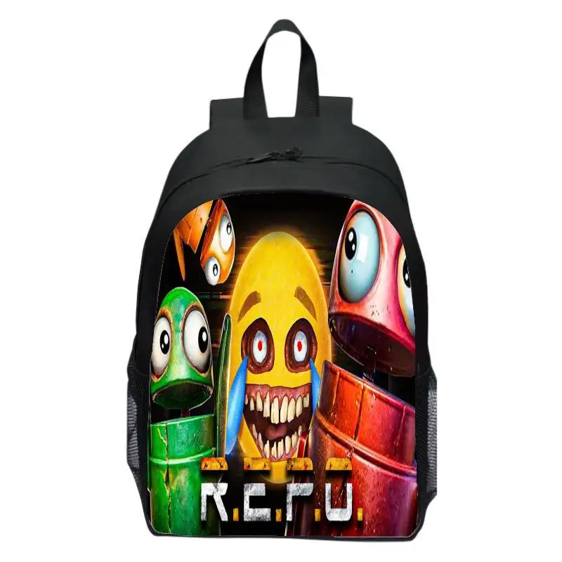 Tas ransel anak 16 inci, tas sekolah dasar, tas ransel pria dan wanita, tas TK, model baru dari game repo recycling action