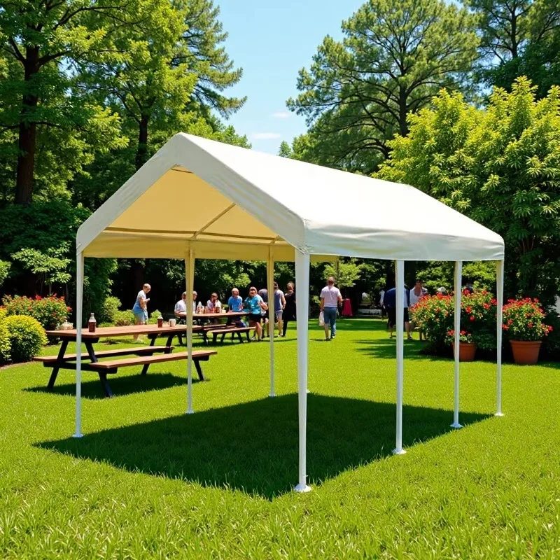 Internet celebrity outdoor tent camping awning stall dedicated quadrangle umbrella canopy cloth parking canopy courtyard shed
