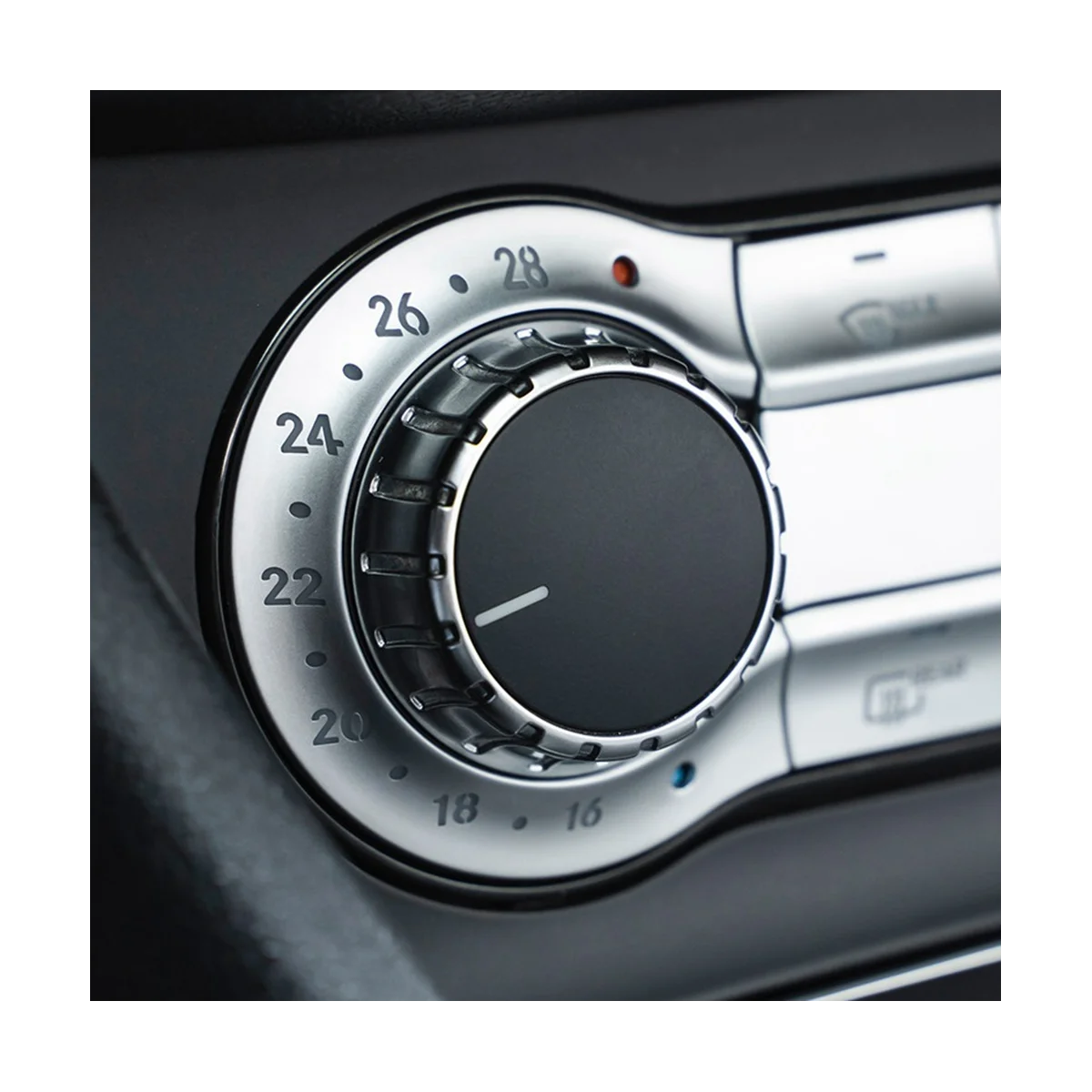 Наклейка на кнопку кондиционера центральной консоли для Mercedes Benz CLA C117 GLA X156 a B Class W176 W246