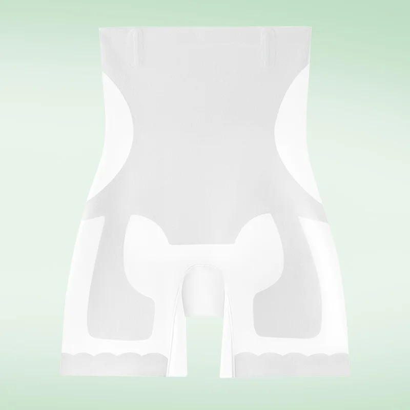 New Ice Silk Belly underPants Women Large Size Mulberry Silk Crotch Antibacterial Body Sculpting Leggings Summer Thin underwear