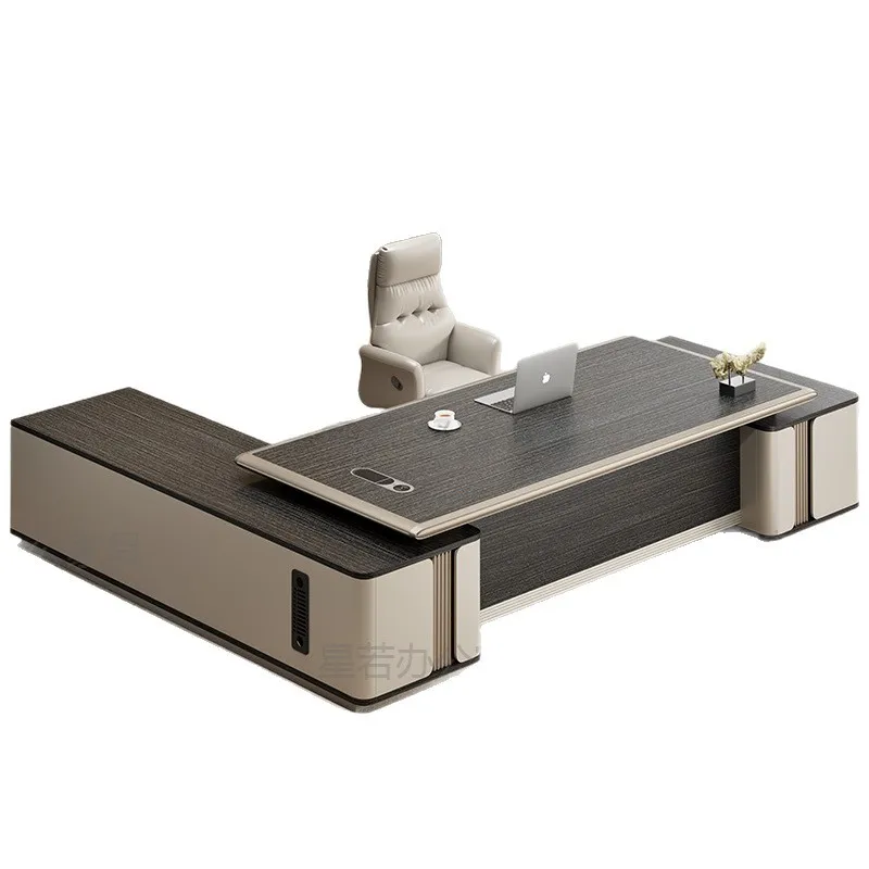 Simple desk, modern chairperson's desk, large class desk