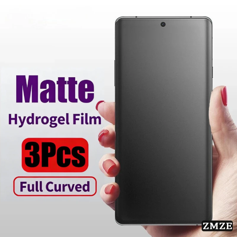 3 Stück Vollflächige Matte Hydrogel-Folie für Xiaomi17 15 14T Pro Ultra Pro Max Displayschutz Anti-Fingerabdruck Hydrogel-Folie