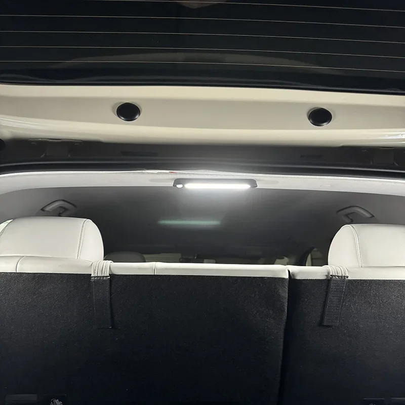 For Benz G 63 AMG Trunk Car Sensor Light USB Rechargeable Automatic Induction Light Bar Magnetic Maual Sensing Mode Lamp Tools