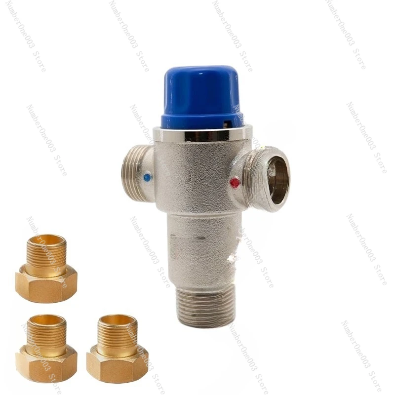 Three-way Automatic Switching Valve Solar Gas Water Heater Temperature Control Diverting Valve 1-inch Pipe Switching Valve