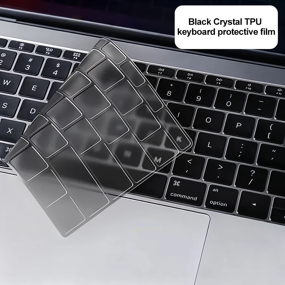 Clear Ultra Thin TPU Keyboard Cover for MacBook Air 13.3 13.6 Pro 13.3 15.3 A2337 A2941 A2681 Protector