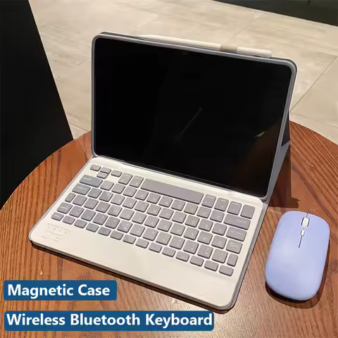 For Lenovo Idea Tab Pro (TB373FU) 12.7"2025 Pad Pro 12.7 Tab P12 12.7 Pad Pro 12.7 2025 Magnetic Bluetooth Keyboard Mouse Cover