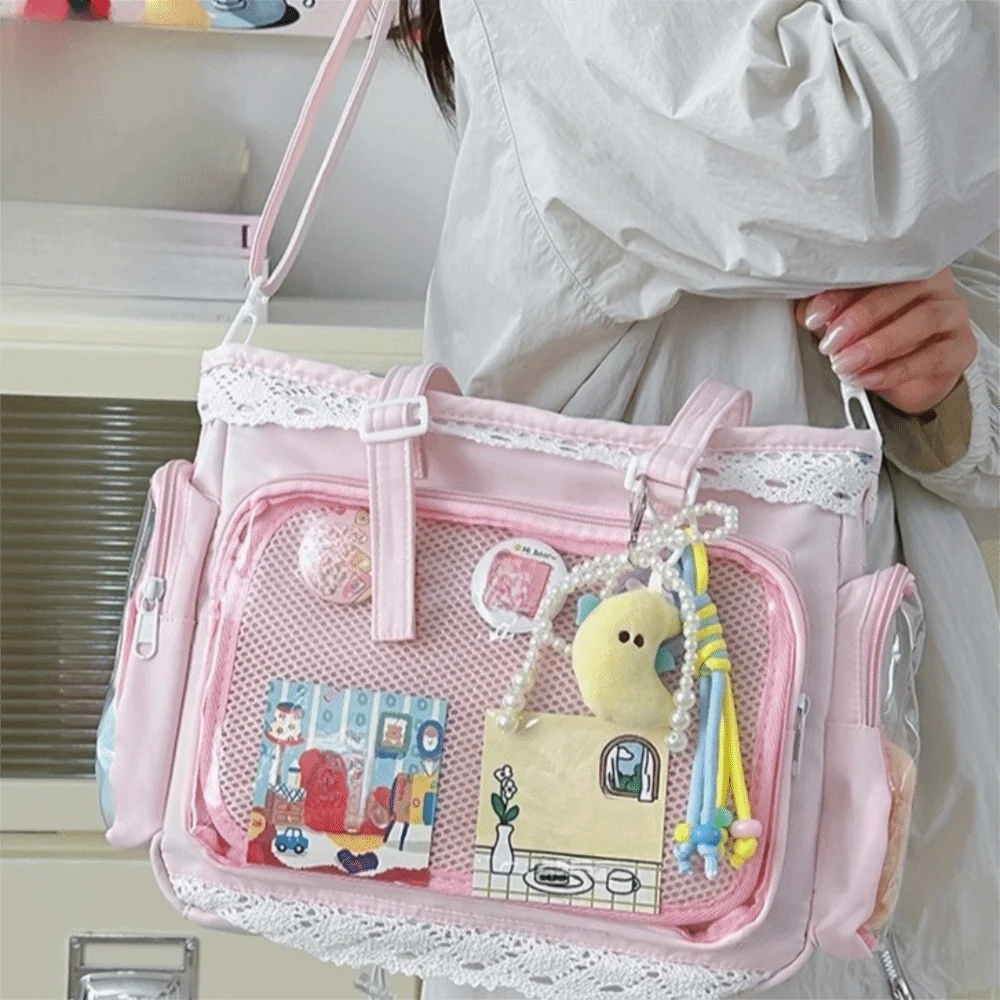 

Ballet Girl Large Appetite Itabag Japanese Two Dimension Single Shoulder Crossbody Bag Gift For Friends Women's Handbag