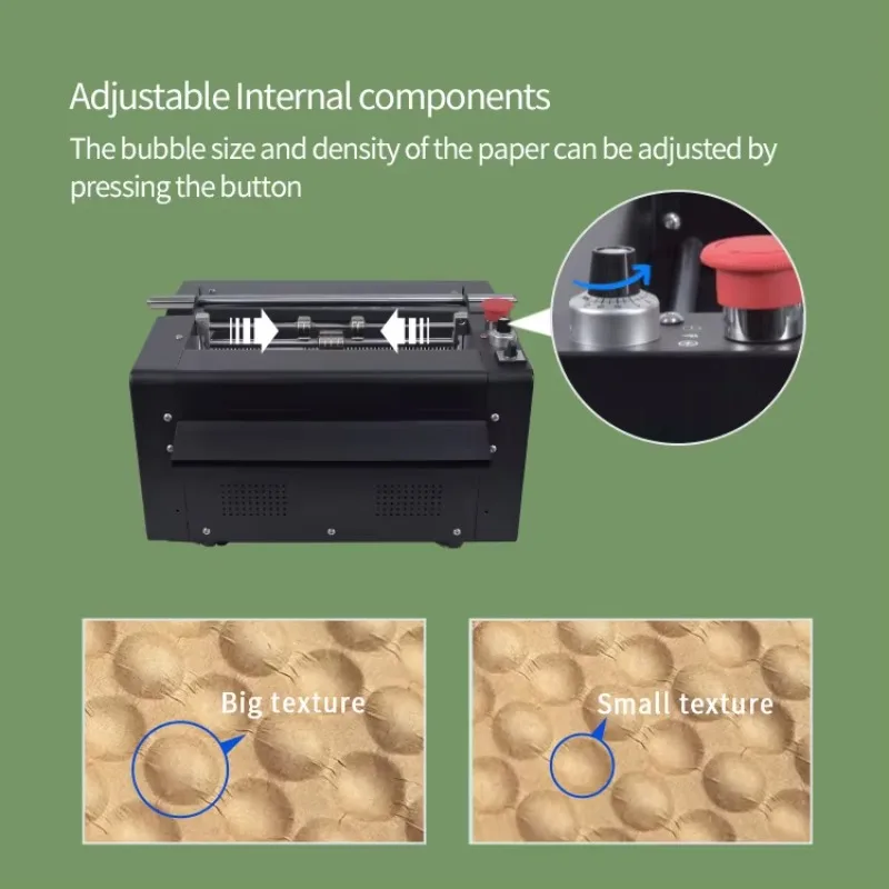 High Quality Automatic Kraft Paper Folding Machine for Void Filling Bubble Cushion Production 10M/min Speed 110-220V