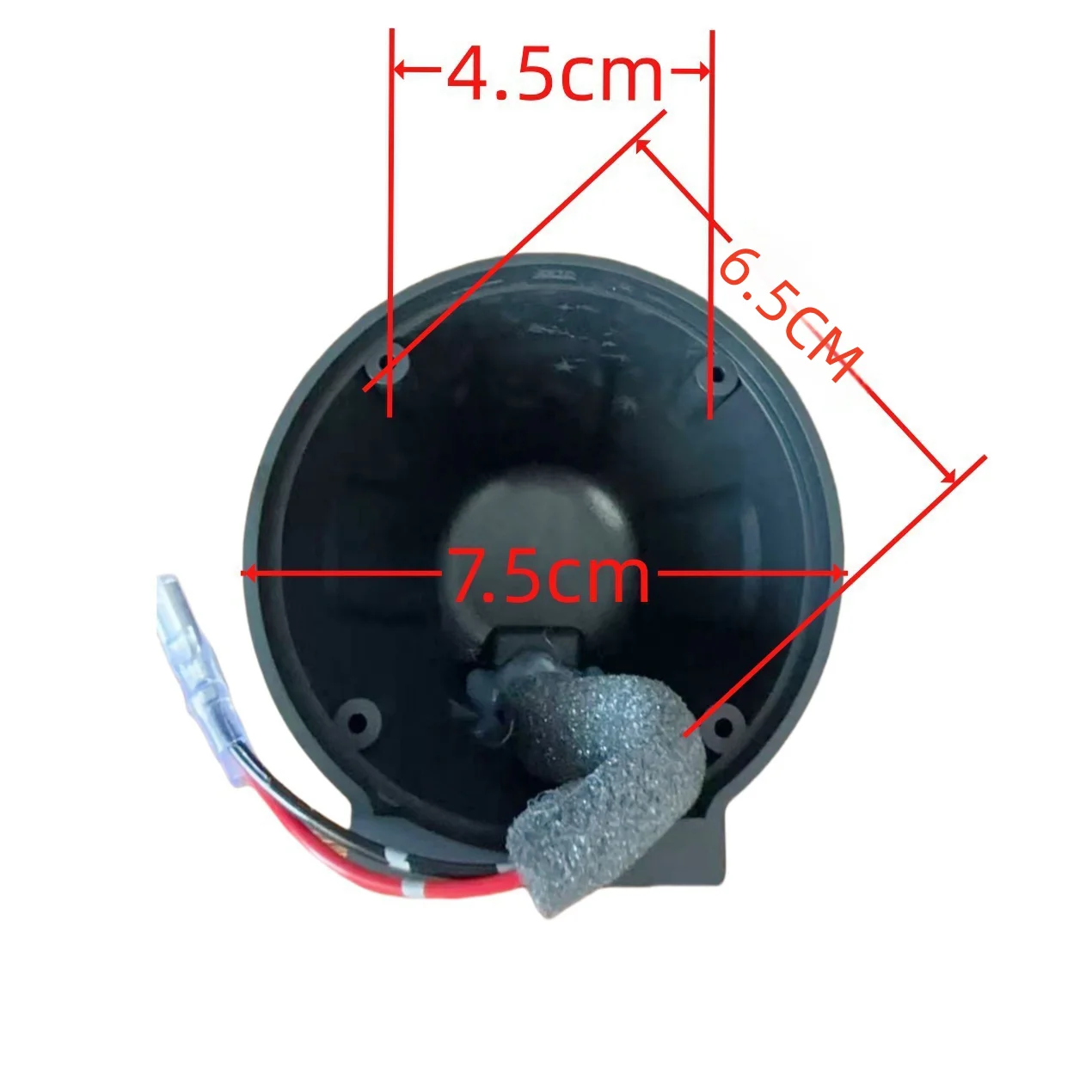 2PCS High Quality Automotive Audio Speaker Dashboard Stand, 2.5-inch Mid-frequency Speaker Base, No Mold, Non-destructive Stand