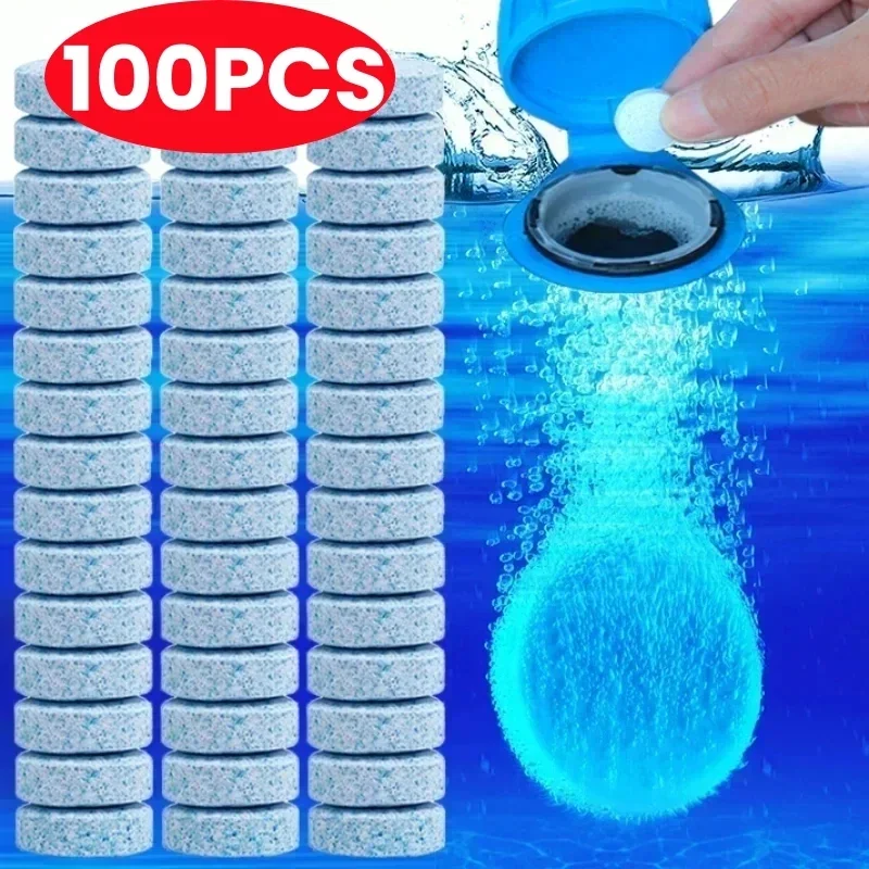 20/40/60PCS Car Windshield Cleaner Glass Water Solid Effervescent Tablet Cleaner Concentrated Tablets Detergent Car Accessory