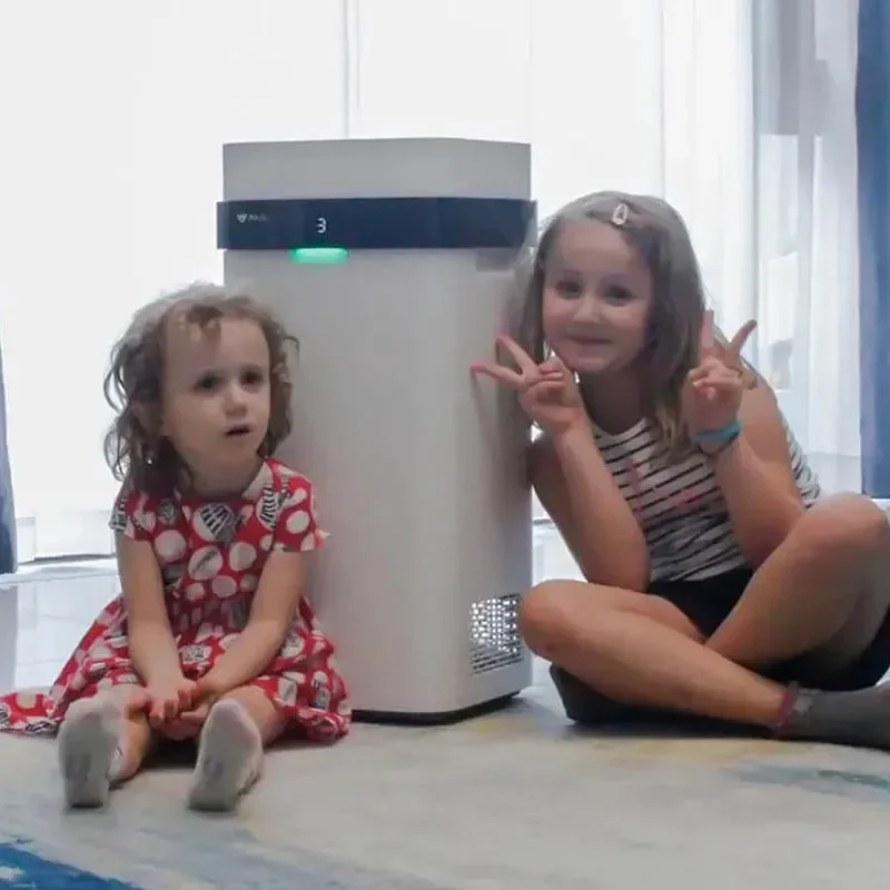 The best air purifier for the whole family, never changing the filter