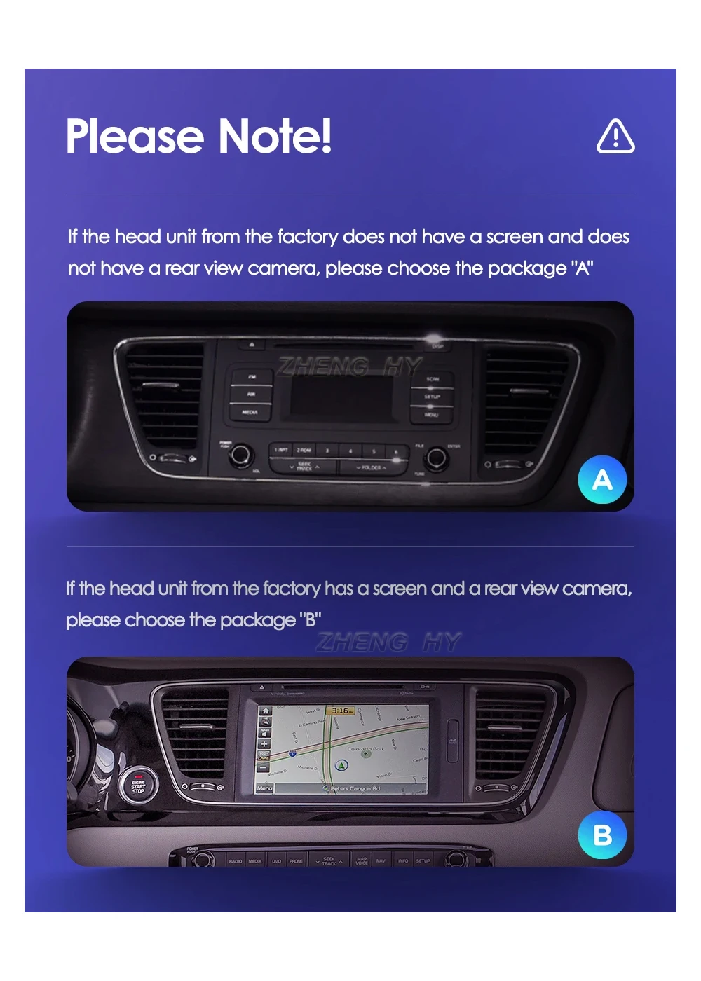 Android 16 CarPlay&Auto For Kia Carnival 3 YP 2014 - 2021 Car Radio Stereo GPS Navigation Multimedia Player Wireless WIFI BT FM