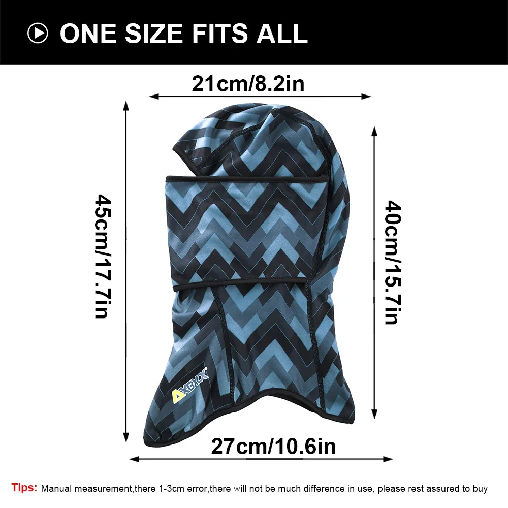 Pasamontañas polar antihielo Unisex – Antiviento snowboard - imagen 5